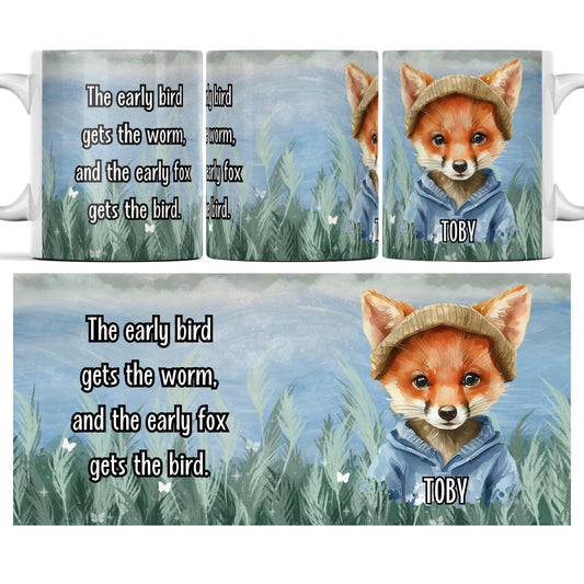 Foxy 11oz Personalised Mug