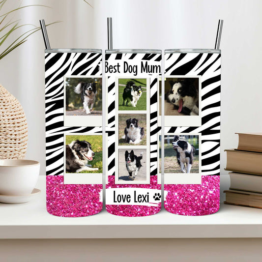 Dog Mum Photo Tumbler 20oz