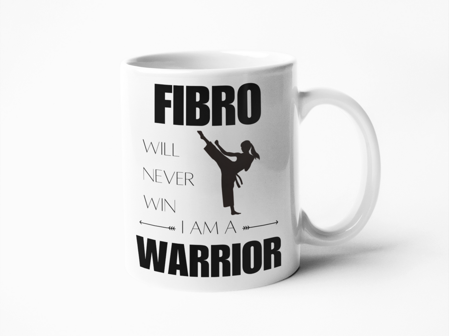 Fibro warrior coffee mug