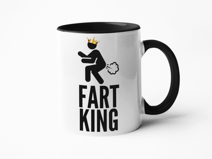 Fart King coffee mug