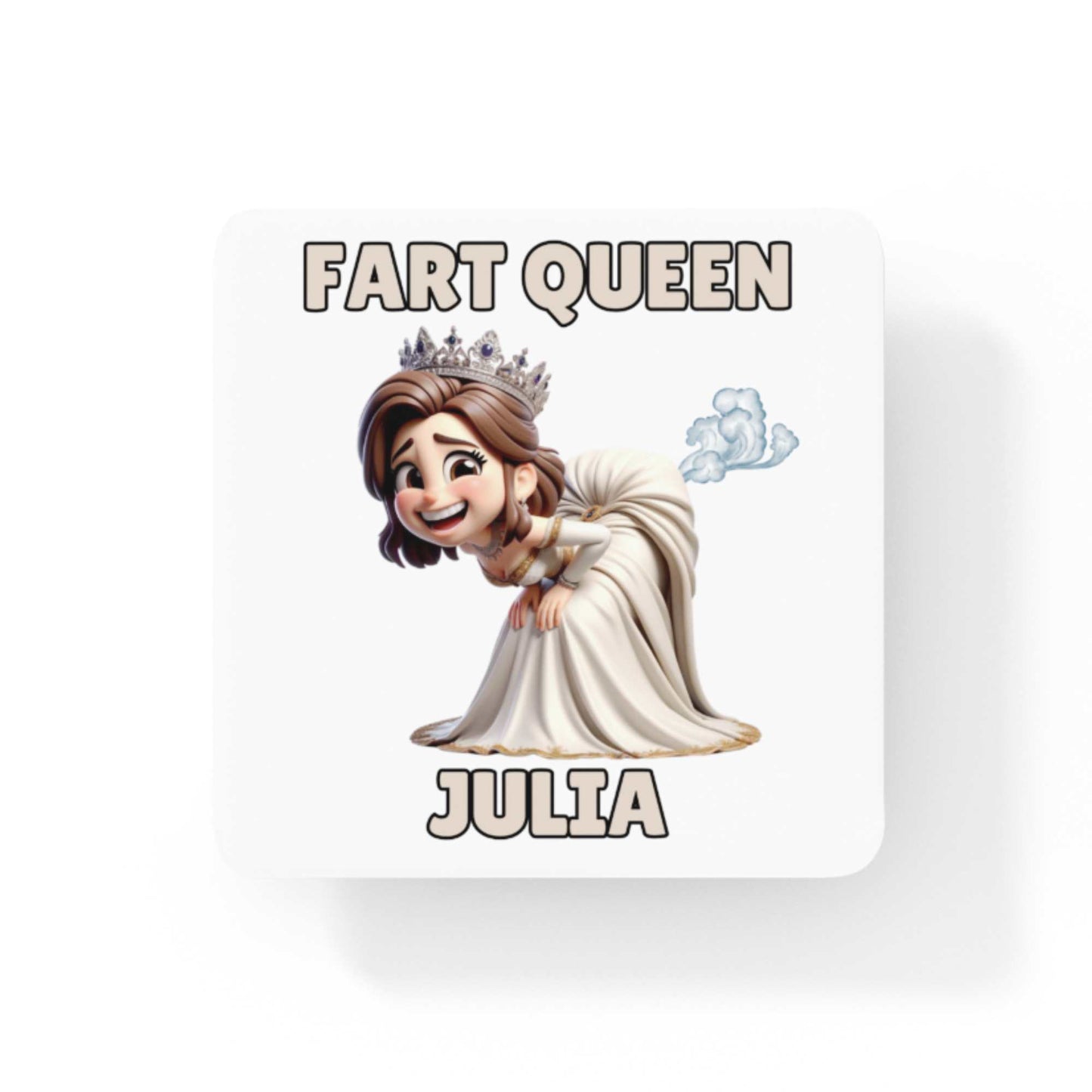 Fart queen personalised coffee mug