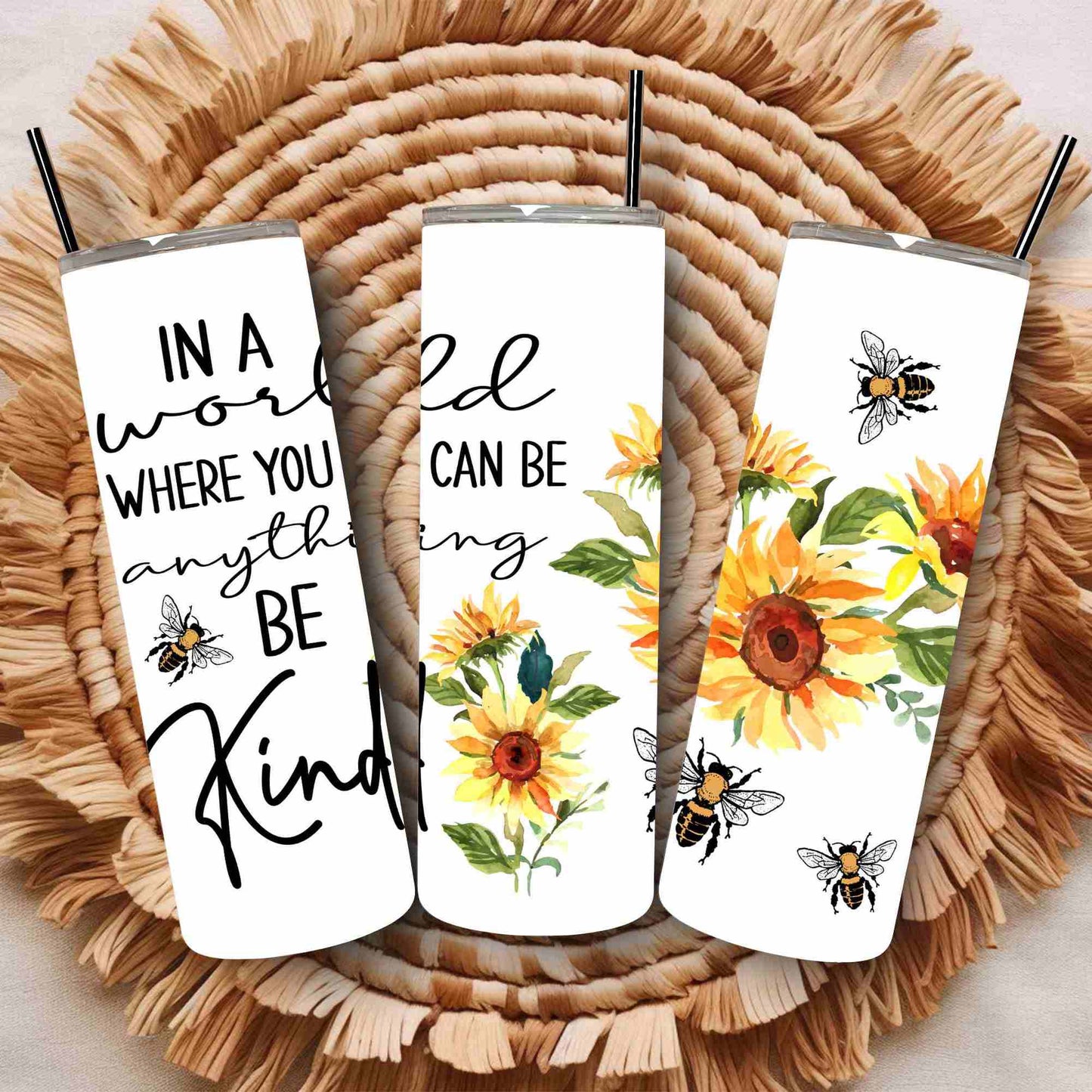 Be kind Bee 20oz tumbler