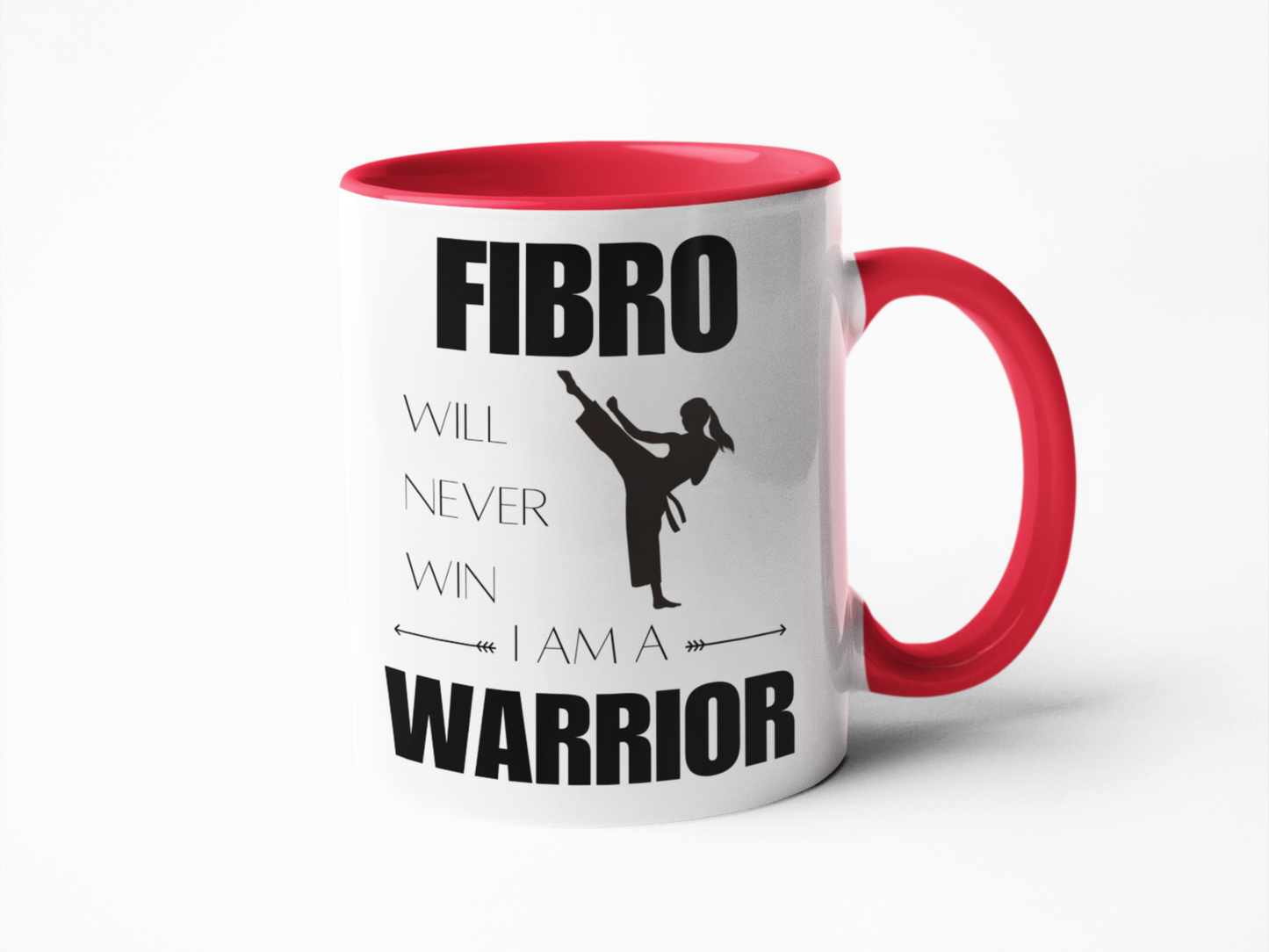 Fibro warrior coffee mug