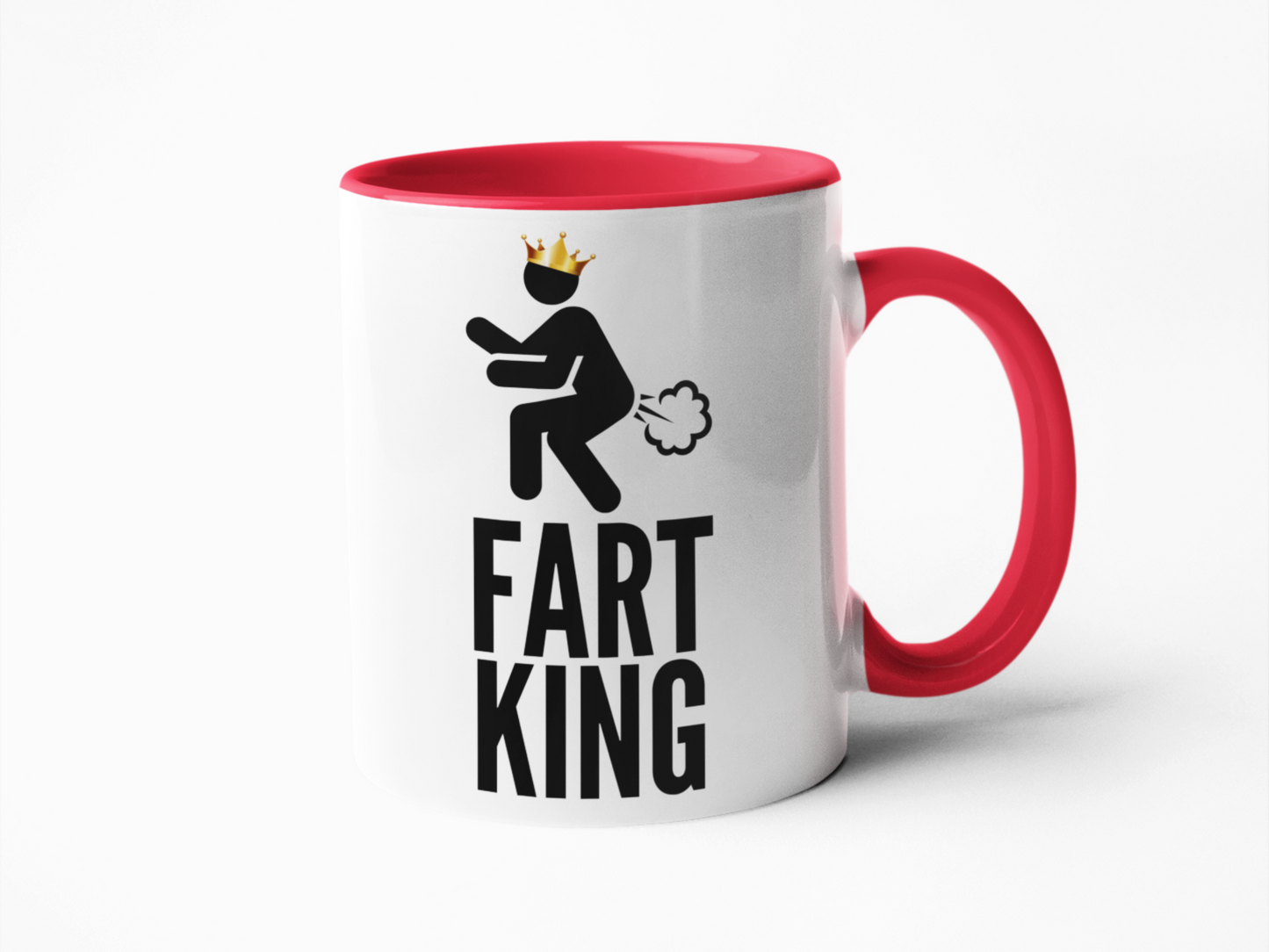 Fart King coffee mug