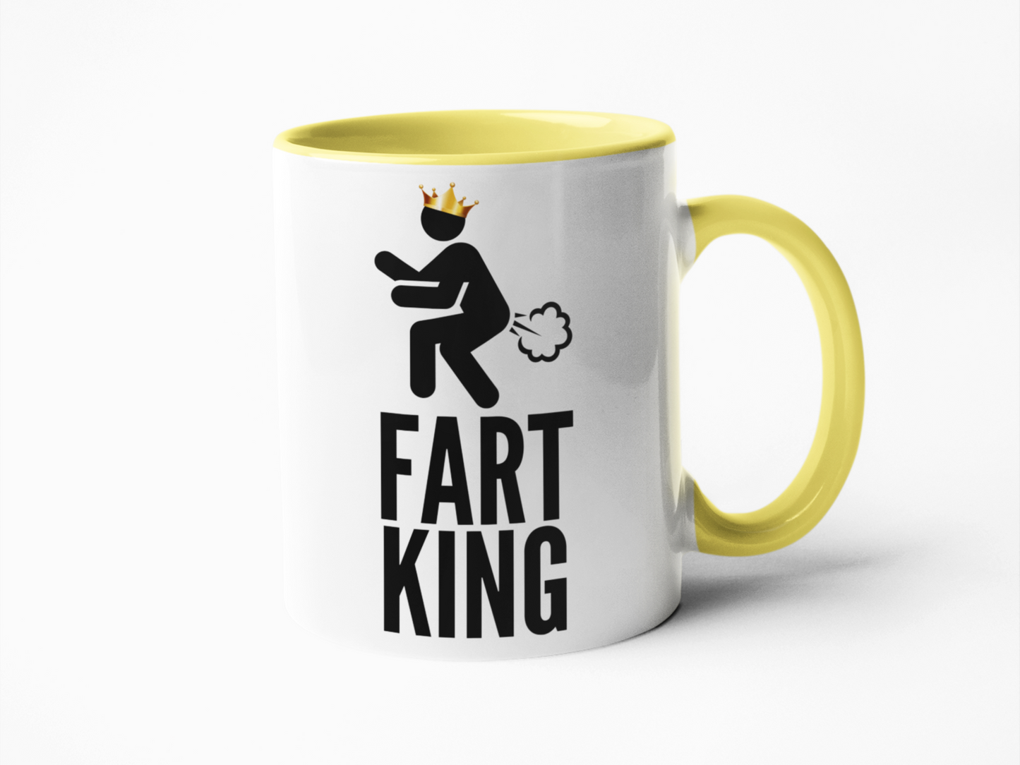 Fart King coffee mug