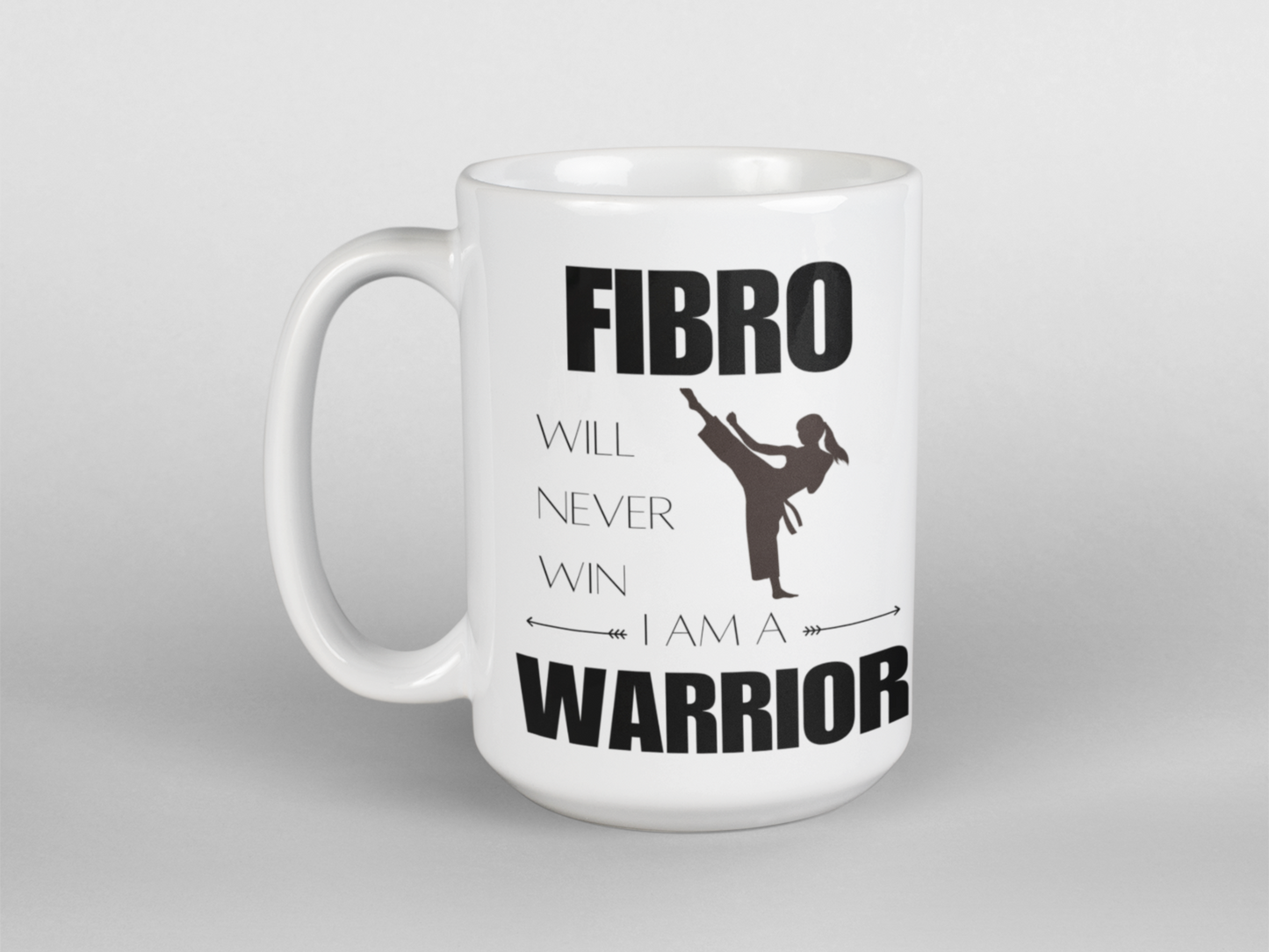 Fibro warrior coffee mug