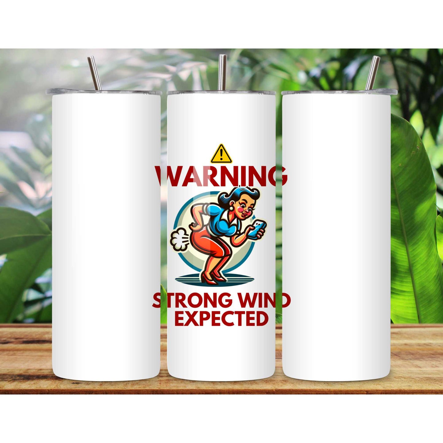 Weather warning funny coffee mug wind expected