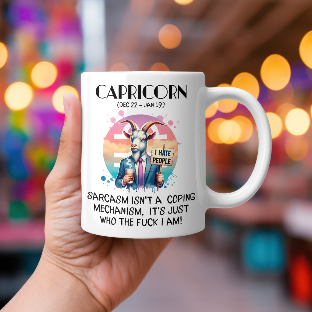 Rude & Sweary Zodiac Mugs & Tote Bags – Funny Inappropriate Astrology Gifts