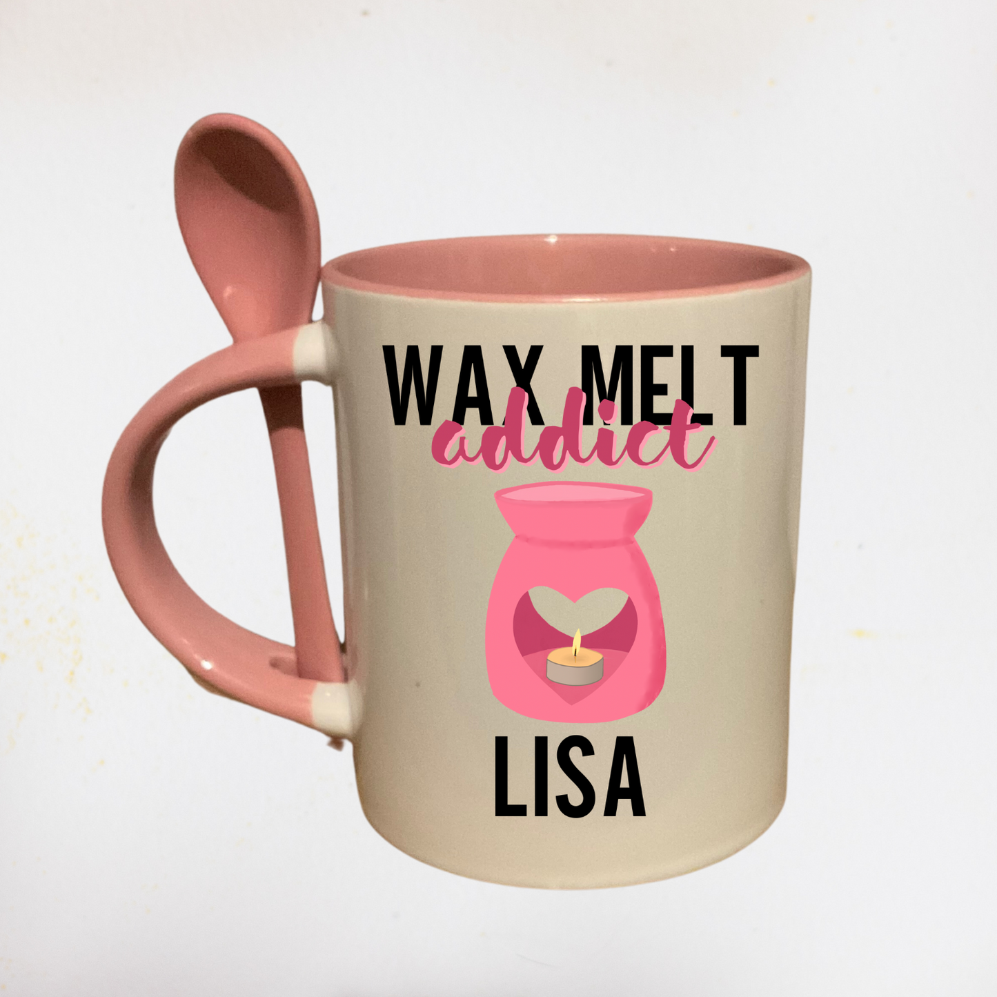 Wax melt addict personalised coffee mug