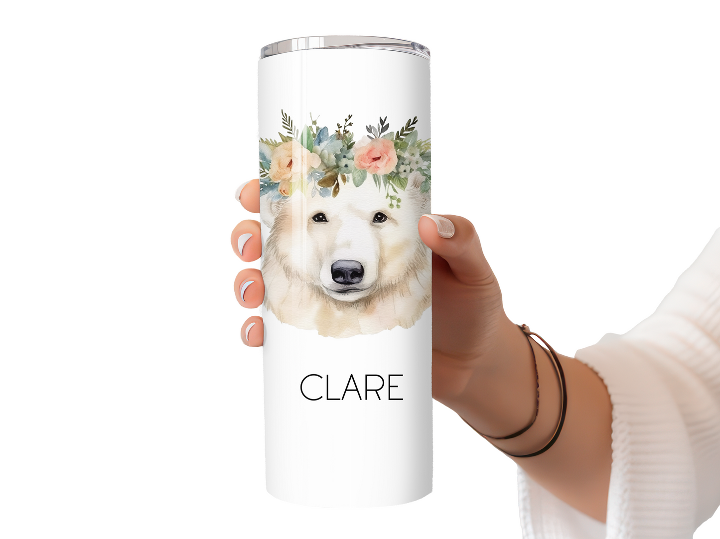 Personalised animal mugs coasters or tumbler