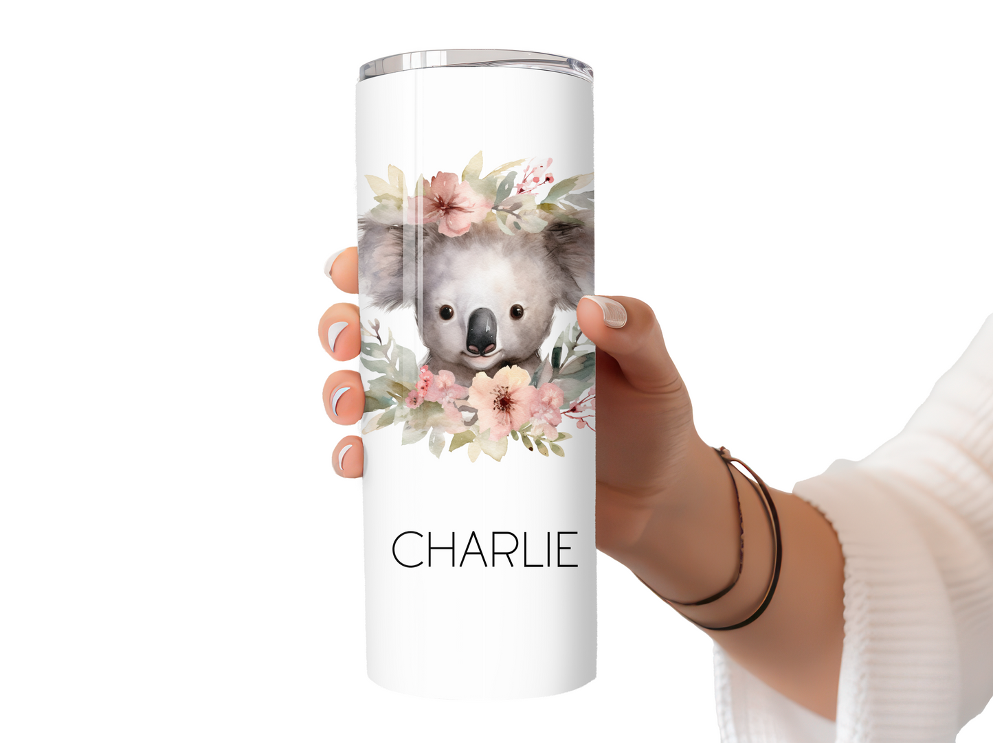 Personalised animal mugs coasters or tumbler