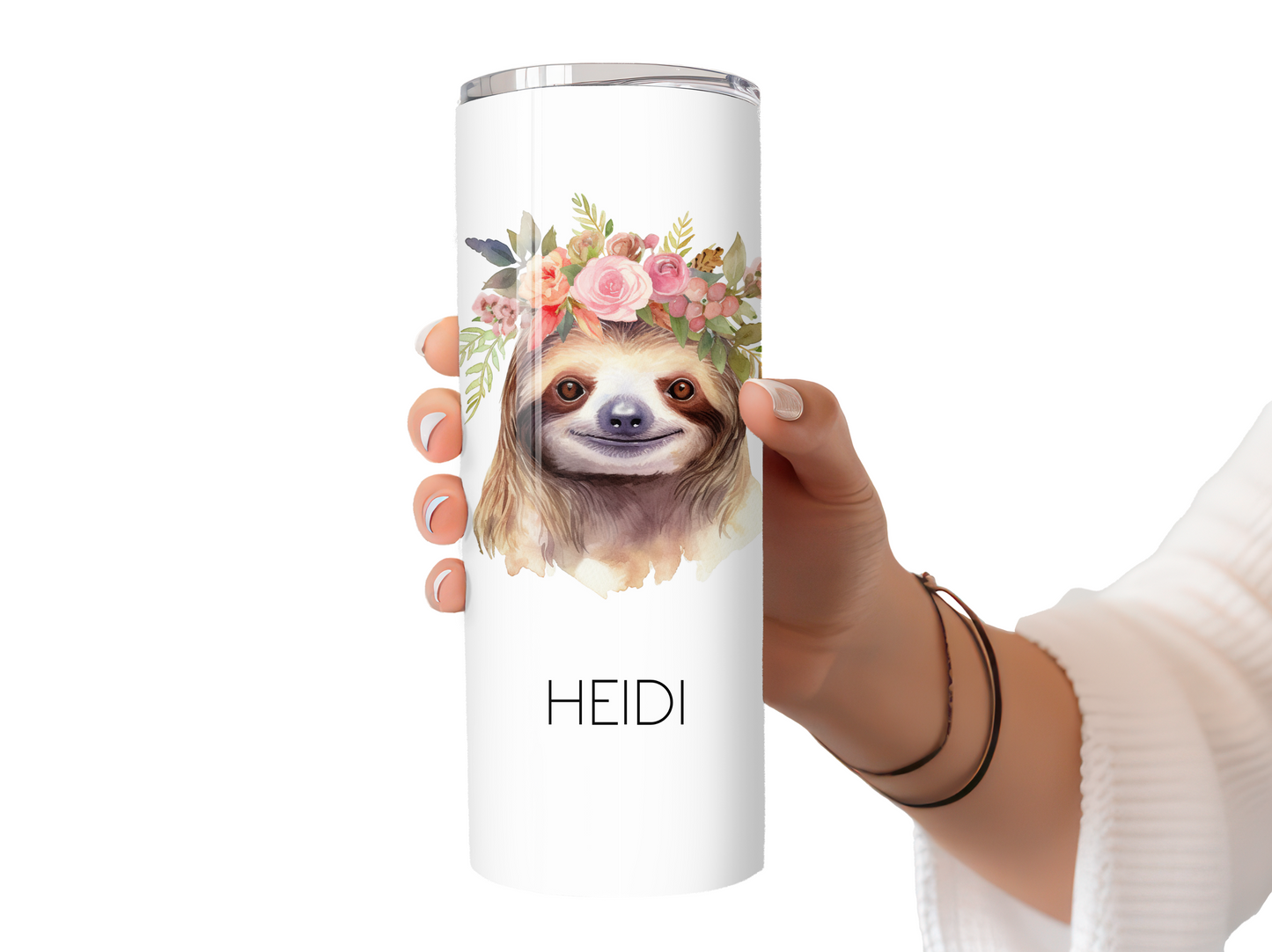 Personalised animal mugs coasters or tumbler