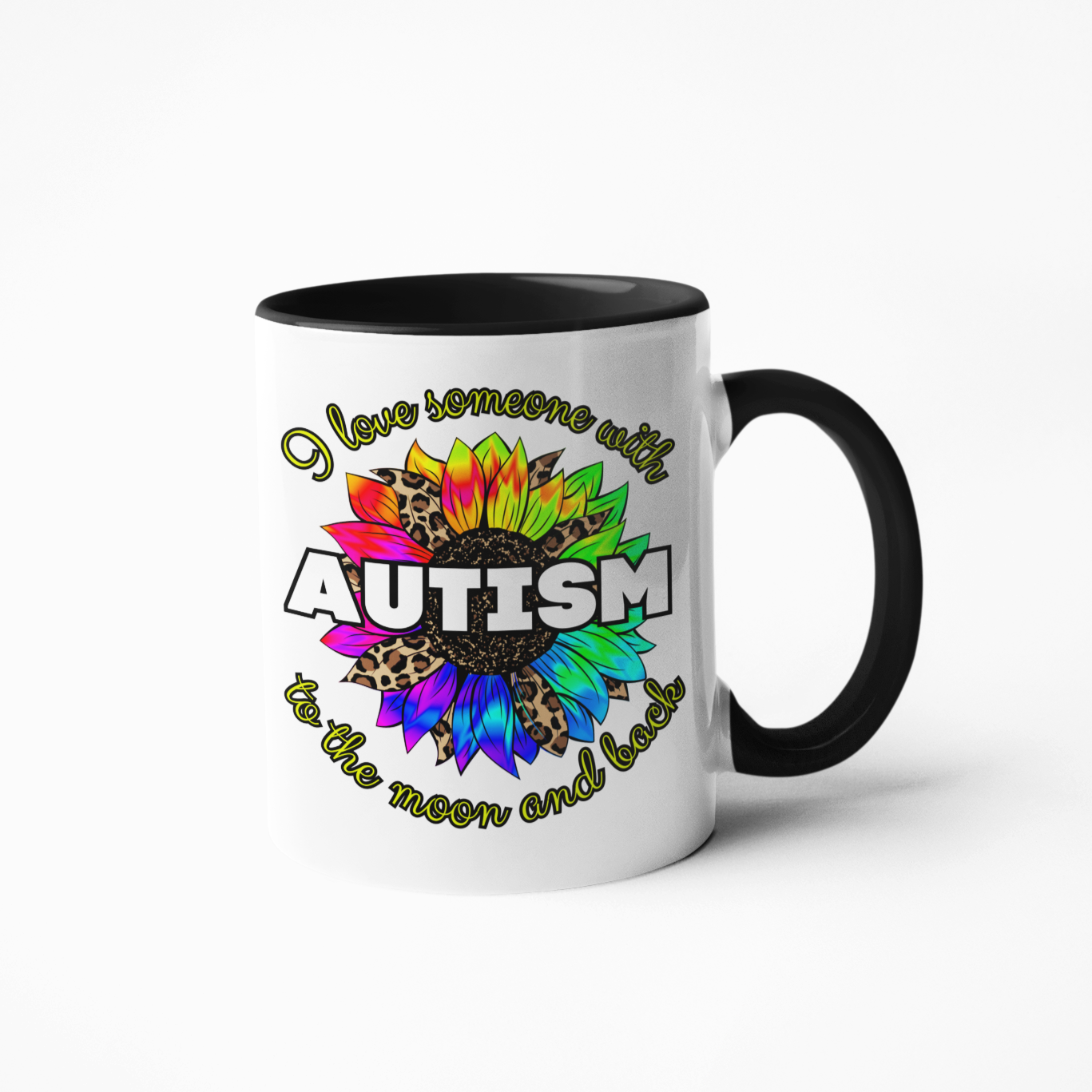 I love someone with autism coffee mug