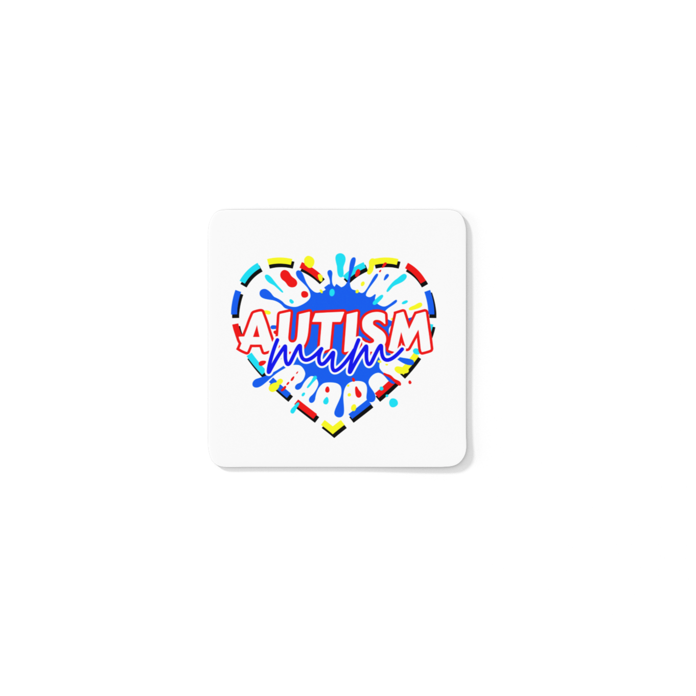 autism mum coaster