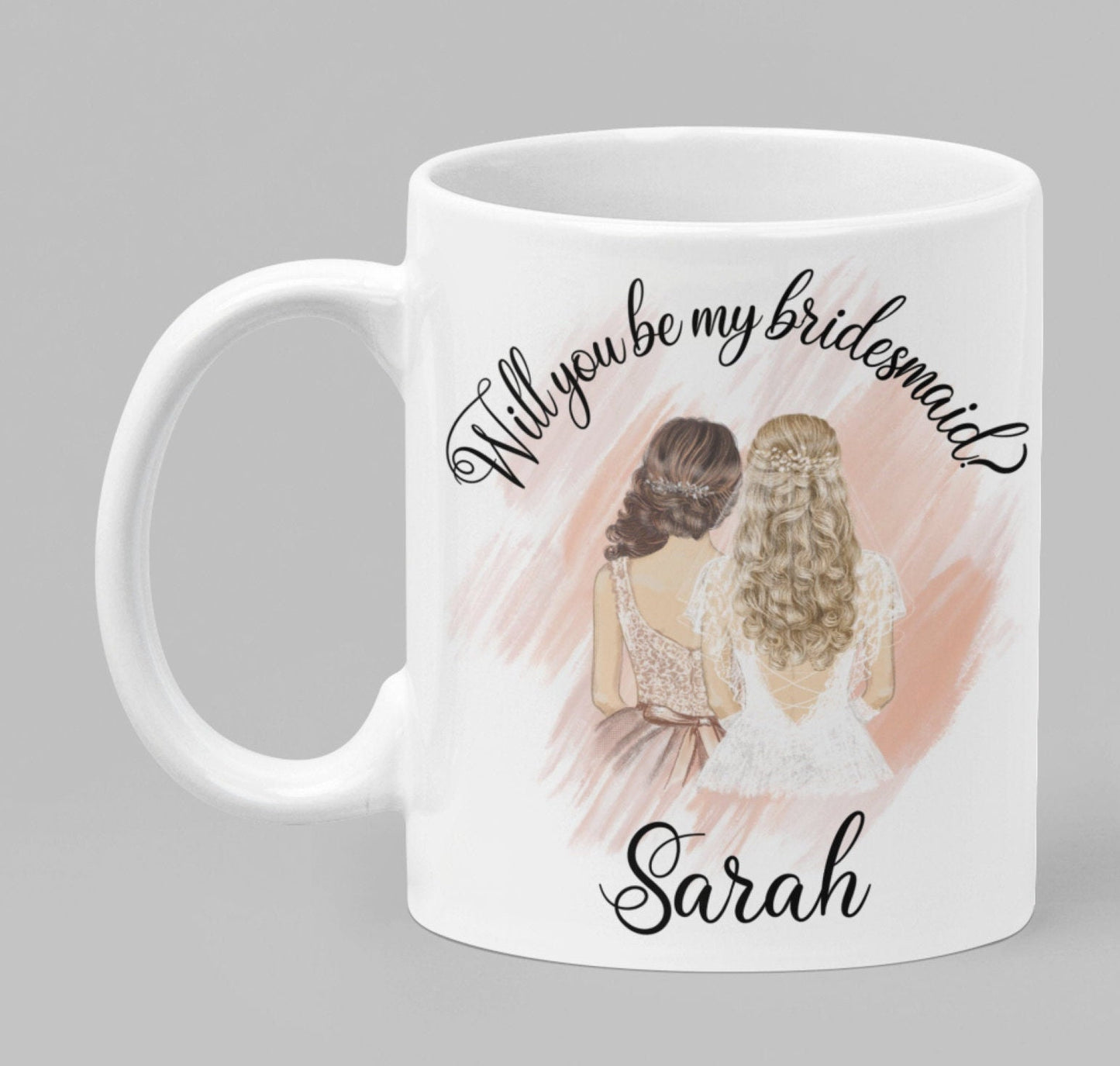 Bridesmaid mug | will you be my bridesmaid?