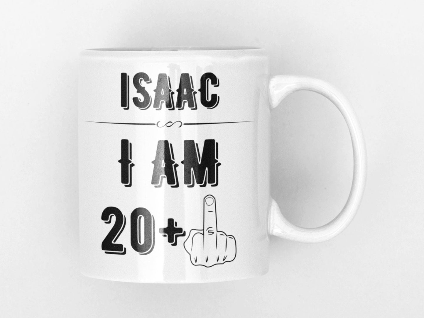 Personalised 21st birthday mug