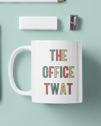 The office twat mug, coworker gift, colleague gift, work bestie gift