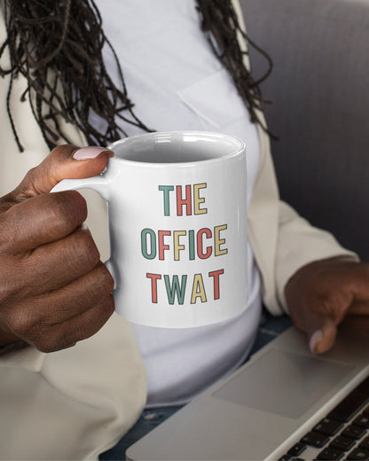 The office twat mug, coworker gift, colleague gift, work bestie gift