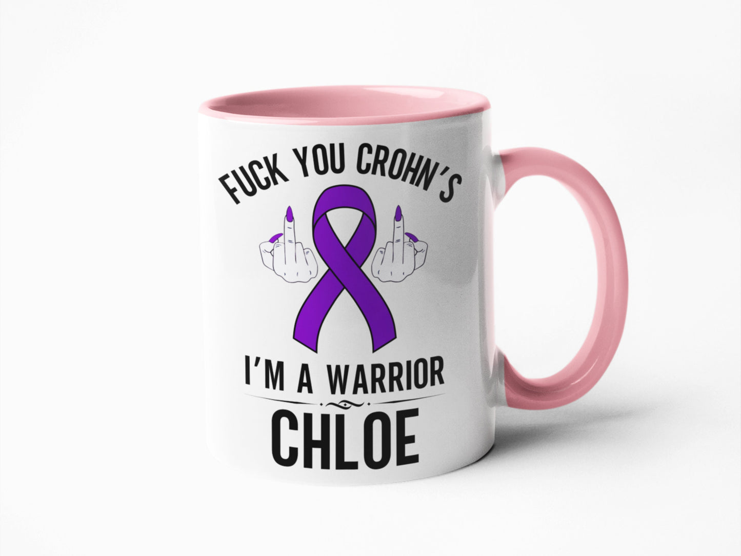 Crohn’s disease warrior mug