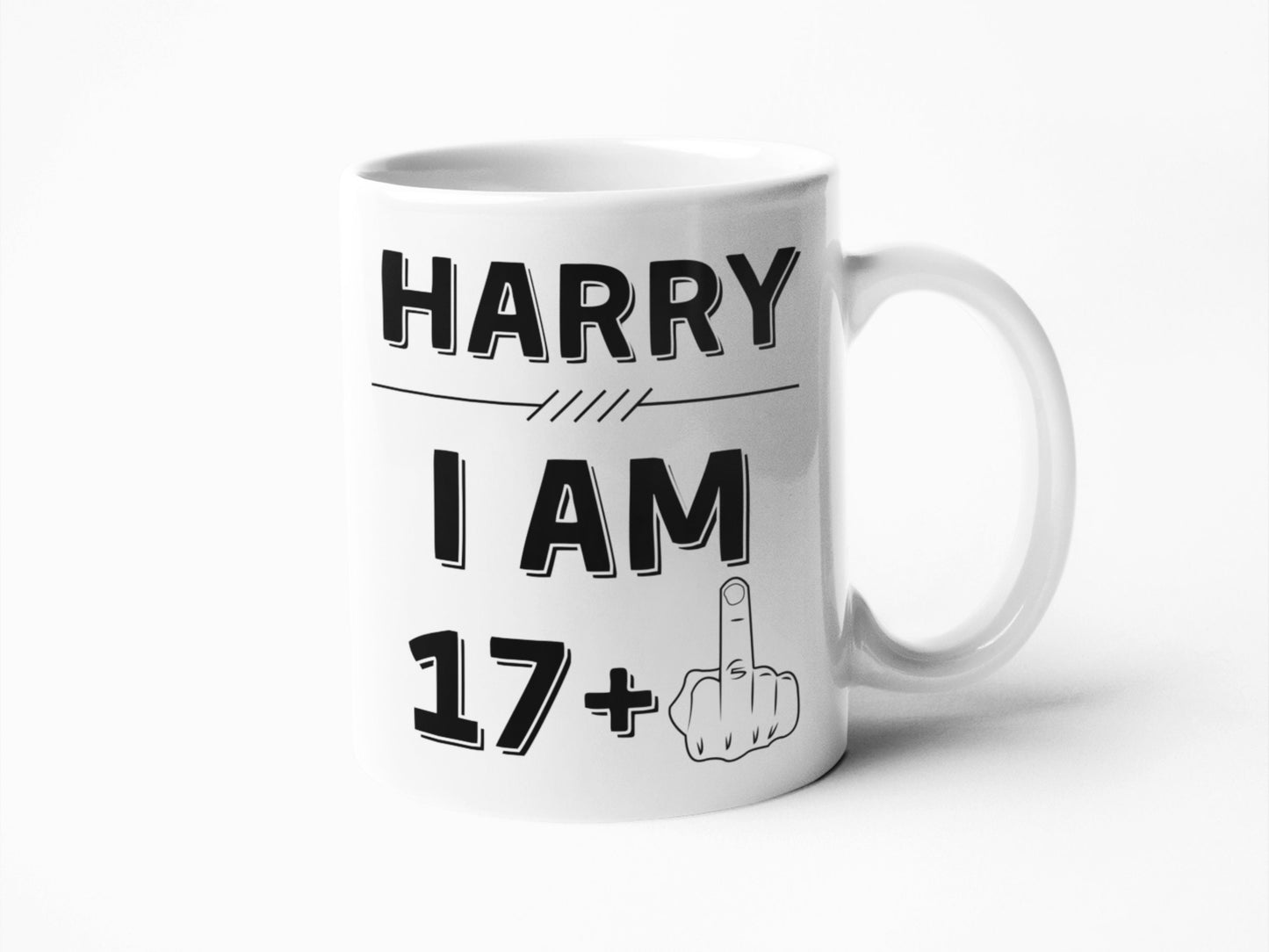 18th Birthday Middle finger Coffee Mug