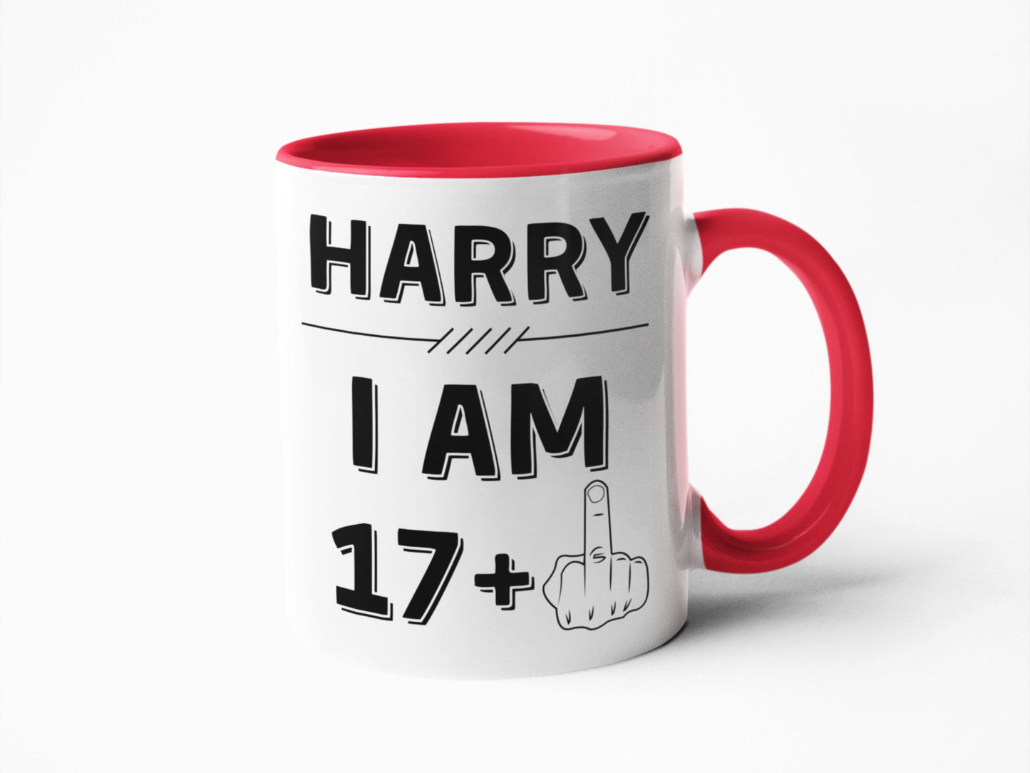 18th Birthday Middle finger Coffee Mug