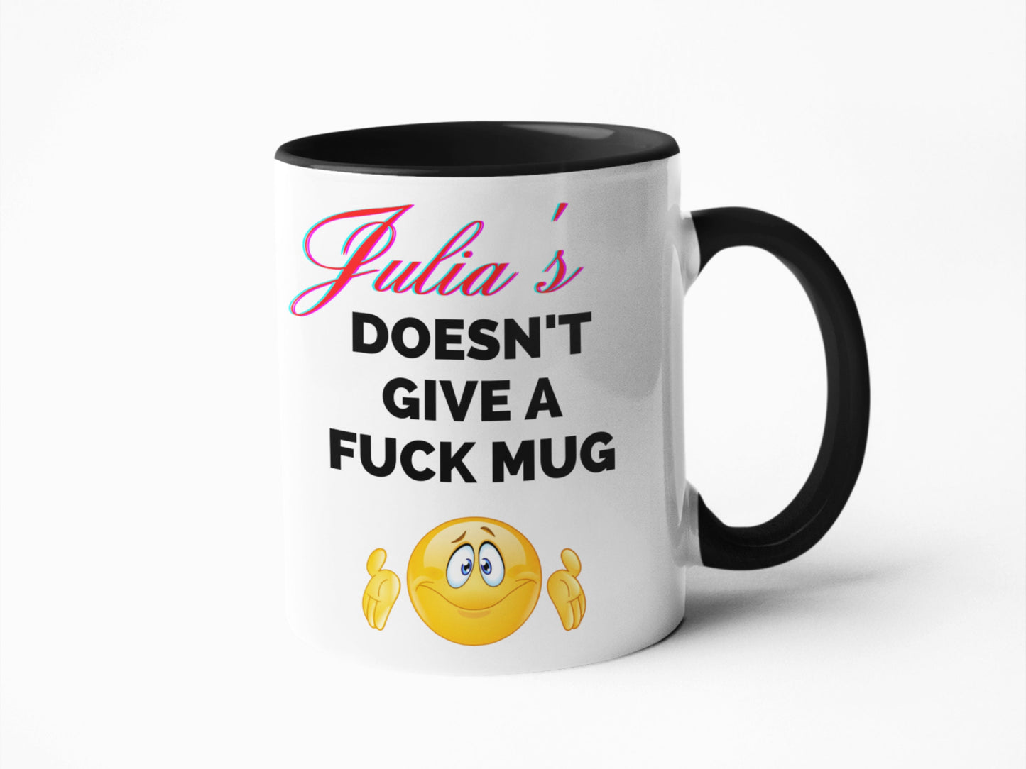 Does not give a fuck Personalised mug